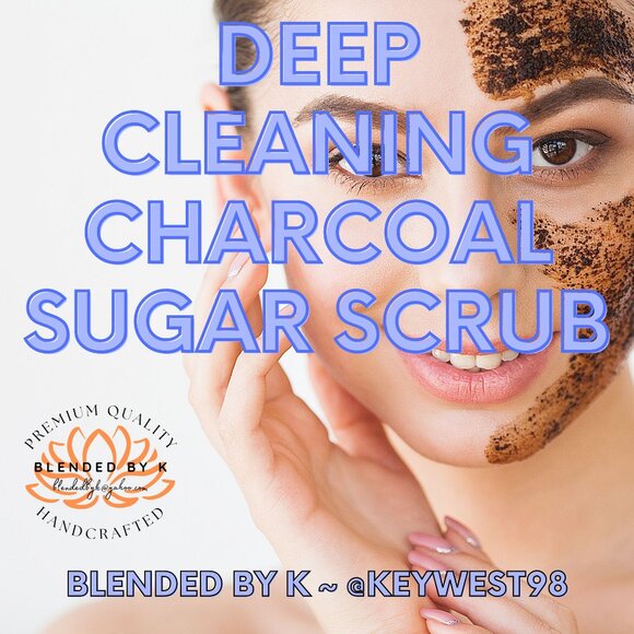 Hand Crafted Other - Deep Cleaning Charcoal Sugar Scrub